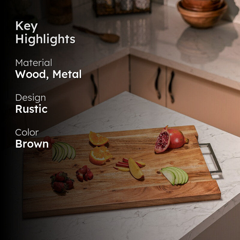 EarthTone Wood Chopping Board media 2