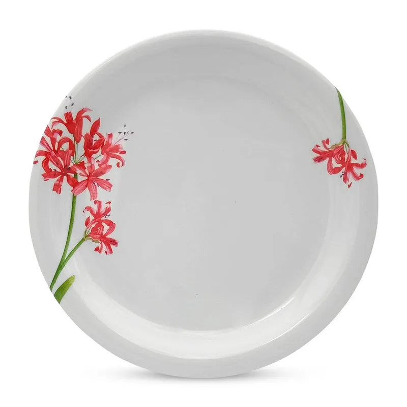 Orchid Blossom Melamine Dinner Plates - Set of Six - 4