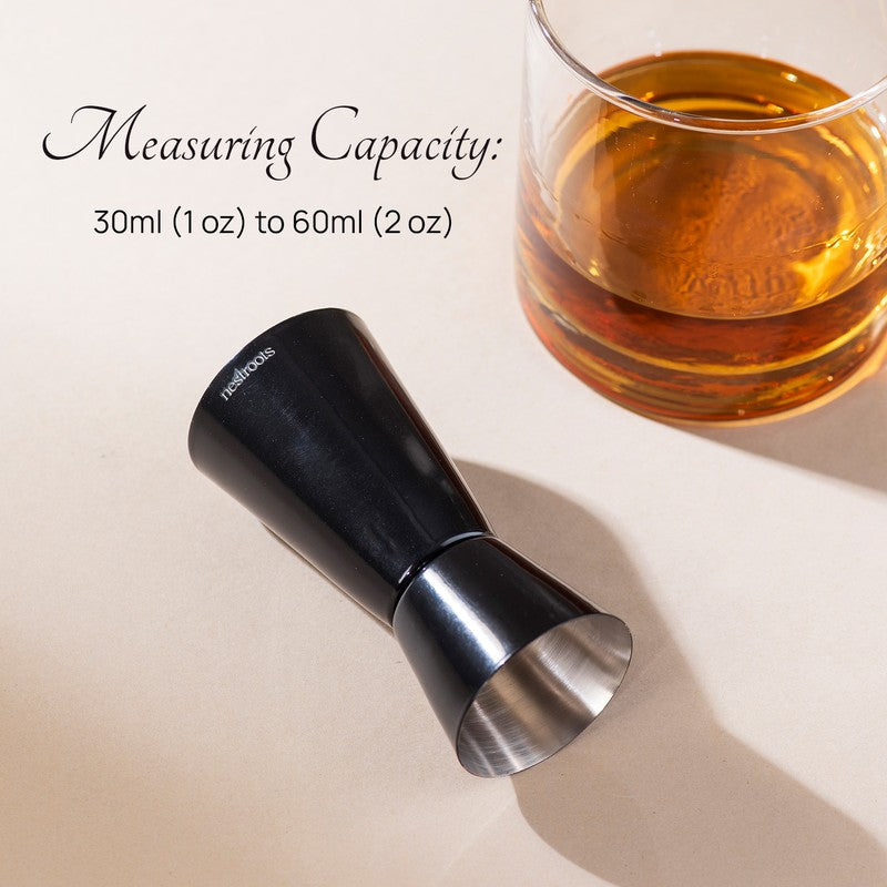 Onyx Alchemy Stainless Steel Jigger - 30 ML/60 ML media 3