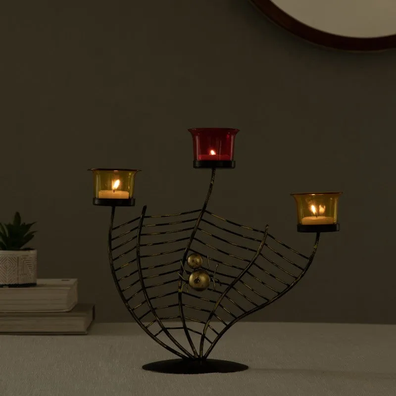 Virella Metal Tea Light Candle Holder media 3
