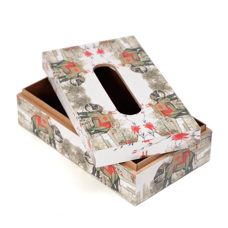 Mughal Serenade Handmade Tissue Box media 3