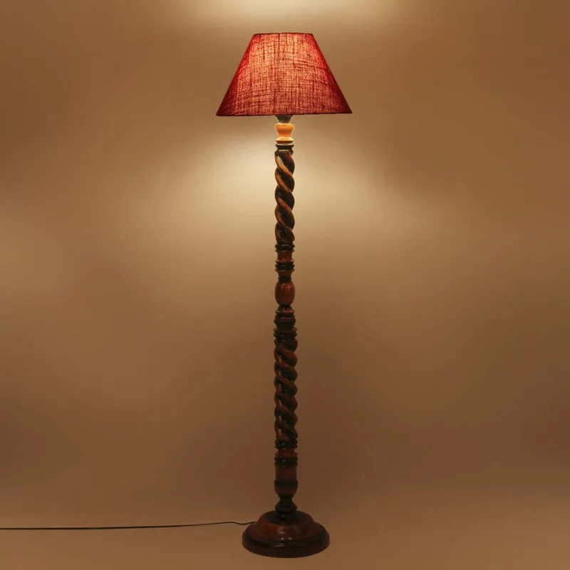 PrismRadiant Floor Lamp (Maroon) media 4