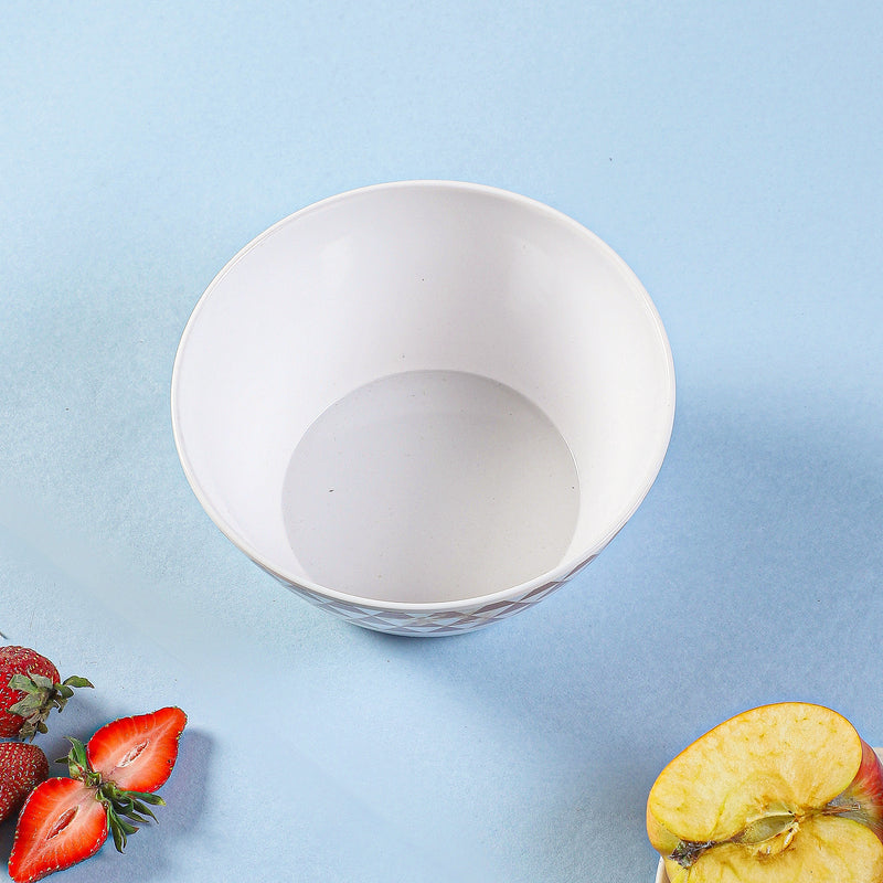 Jisho Snack Bowl (White & Brown) - 750 ML media 3