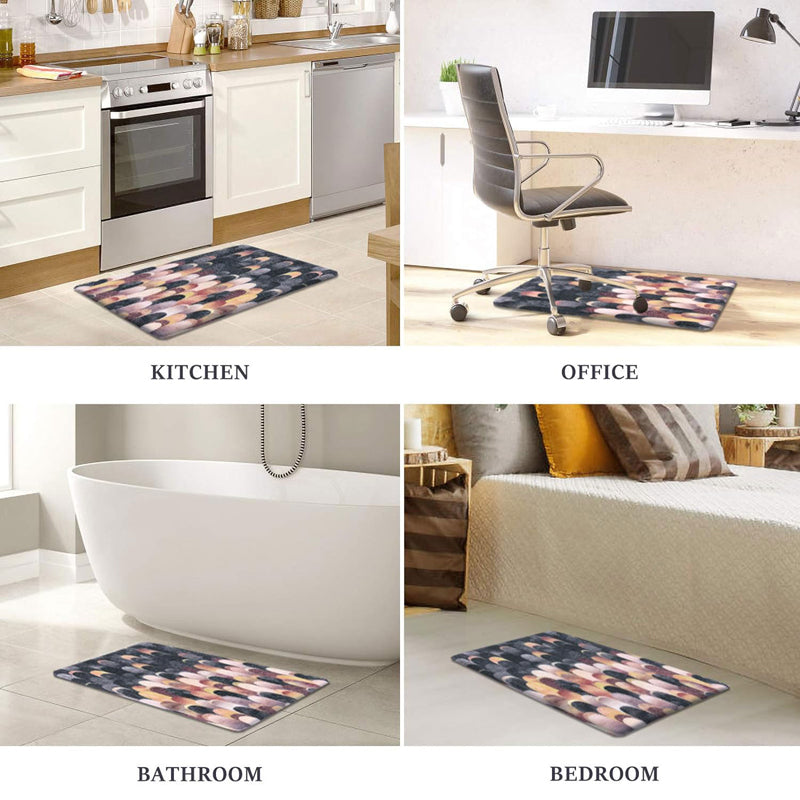 Abstract Stroke Anti-Fatigue PVC Door Mats media 5