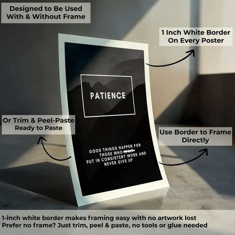 Patience Principle Wall Poster media 9