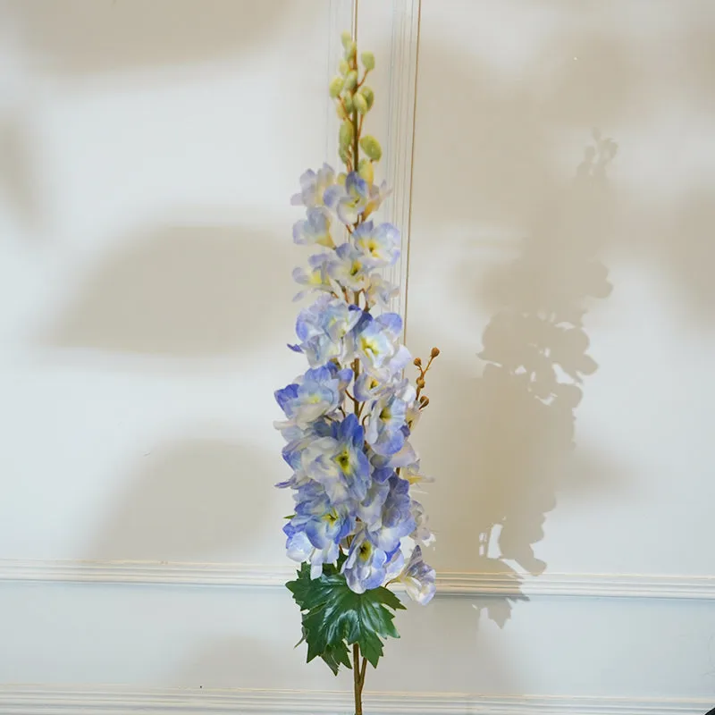 Faux Delphinium Lavender Flower Stick (Blue) - 43 CM media 4