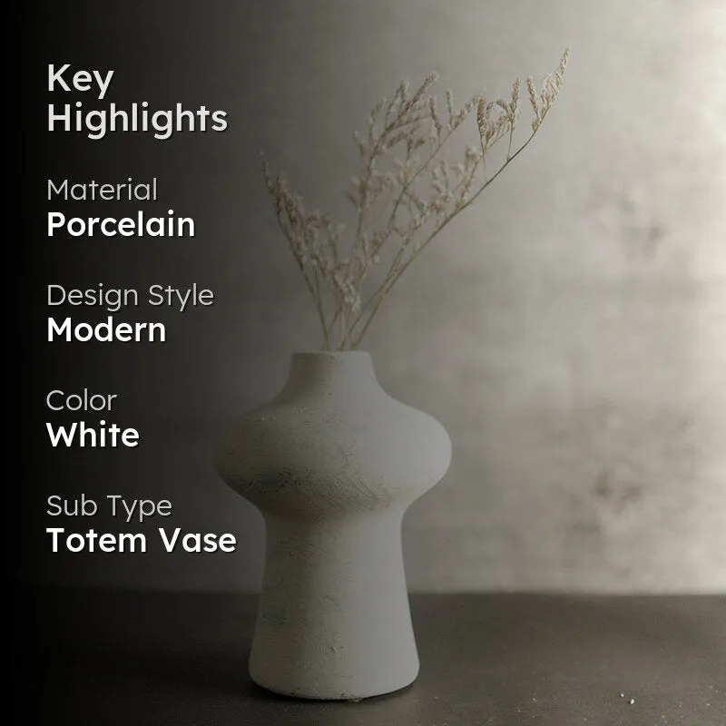 Terra Bubble Porcelain Vase media 2