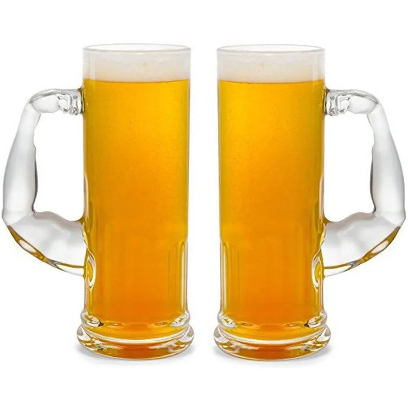 Barnaby Beer Mug (600 ML) - Set Of Two media 3
