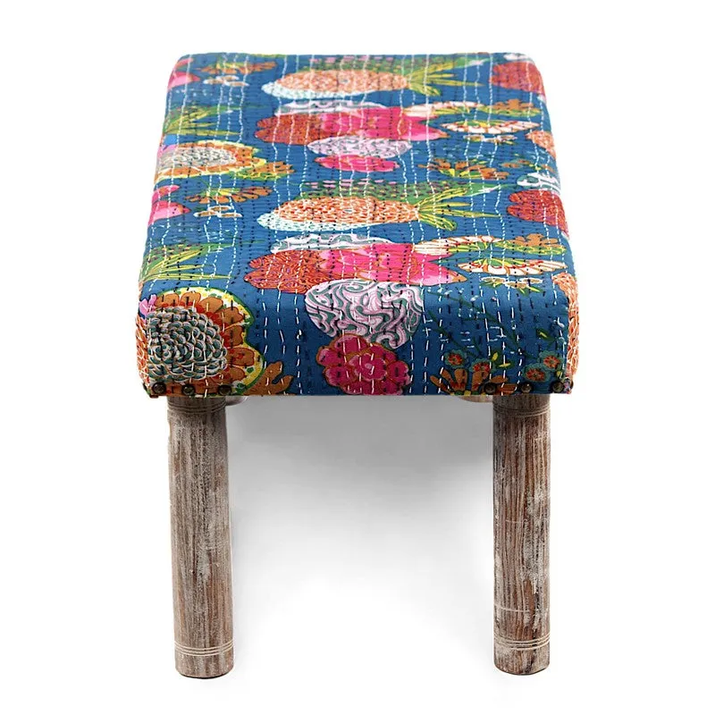 Evaro Sheesham Wooden Bench - Multicolor media 5