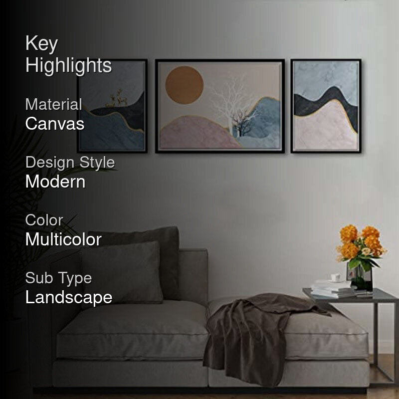 Subdued Nature Wall Art - Set Of Three media 2