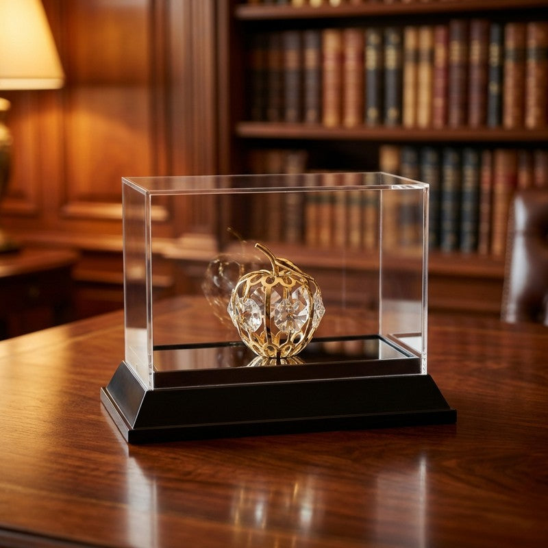 Golden Apple Fusion 24K Gold Plated Mild Steel Showpiece