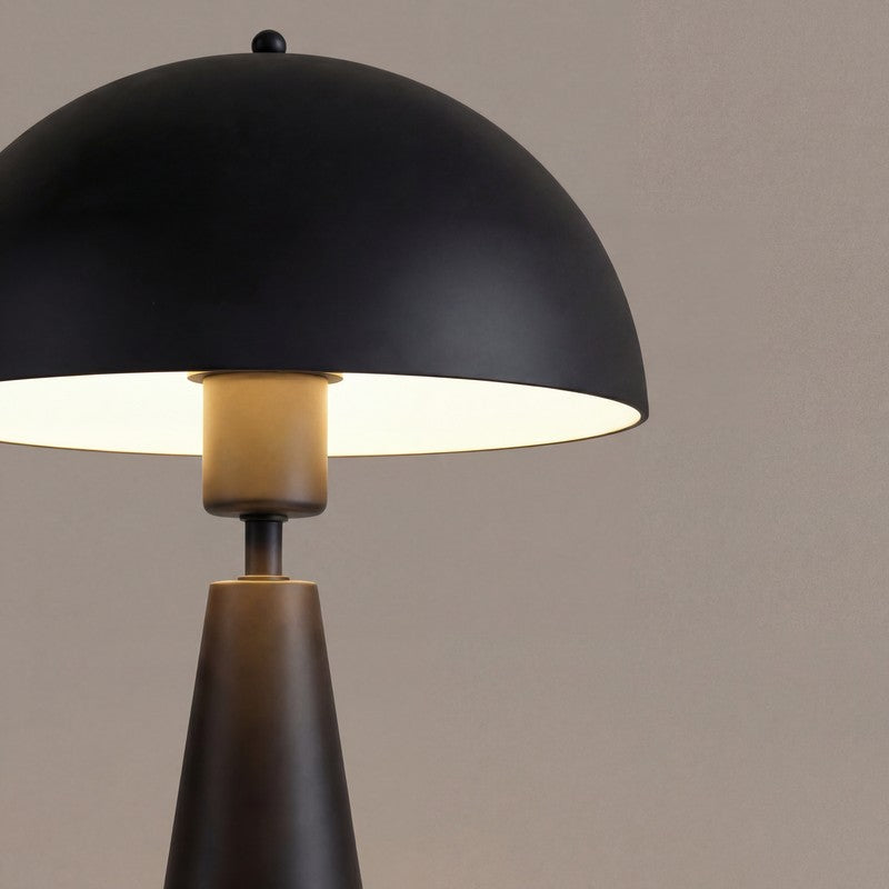 Fig Living Hoa Sphere Metal Table Lamp - Black media 4