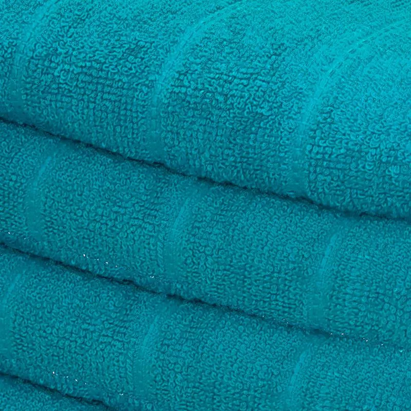 Sarda Bath Towel (Azure) - Set Of Two media 4