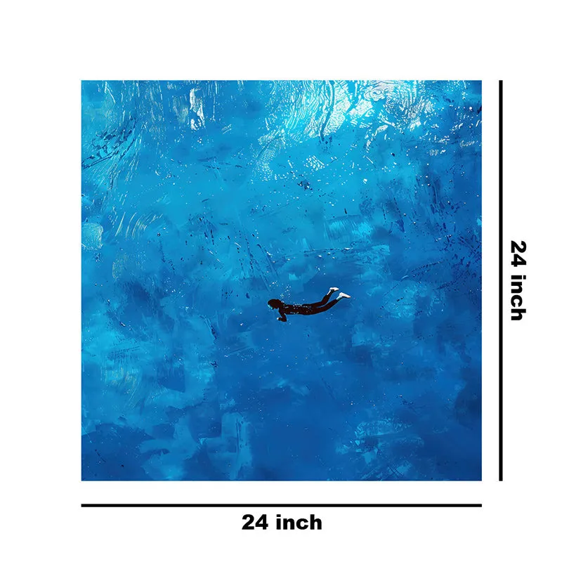 Deep-Sea Diver Wall Painting media 8