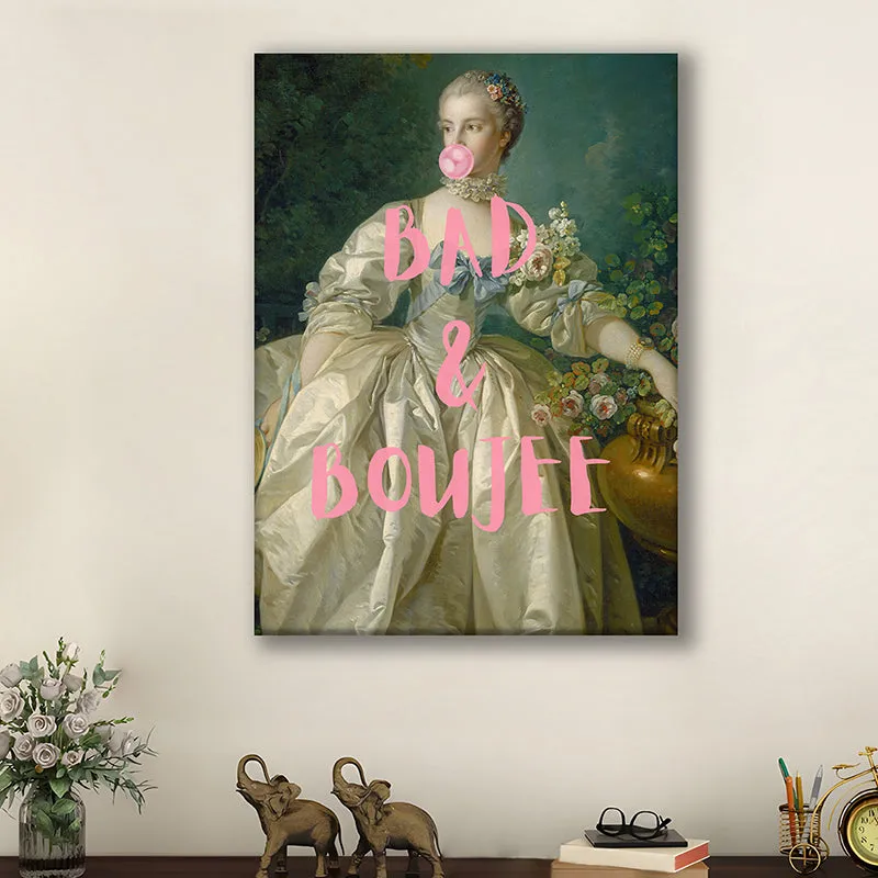 Bad & Boujee Wall Art media 2