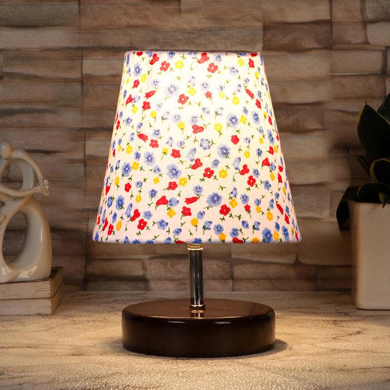 Mita Color Splash Fabric Table Lamp - Multicolor