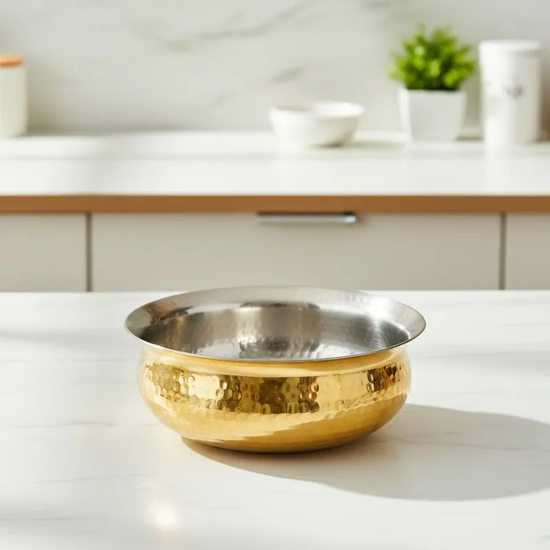 Caliora Durable Brass Handi - 2500 mL media 1