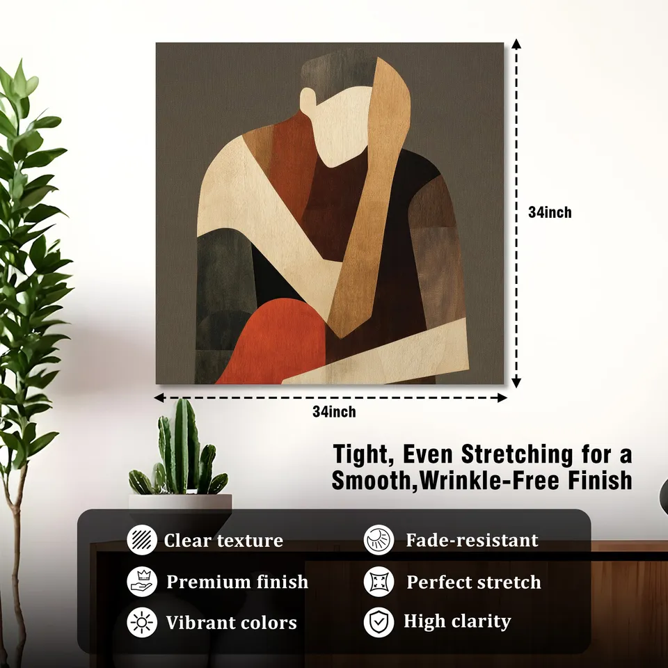 SereneFigure Canvas Wall Art media 4
