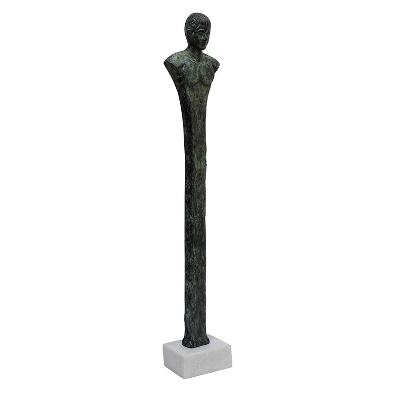 French Sculpt Aluminium Showpiece - Green media 3