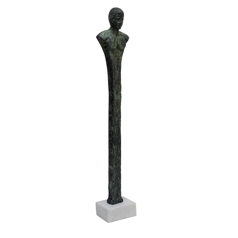 French Sculpt Aluminium Showpiece - Green media 3