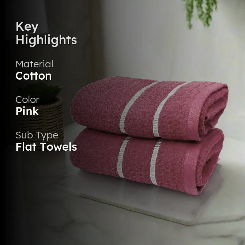Junia Hand Towel (Pink) - Set Of Two media 2