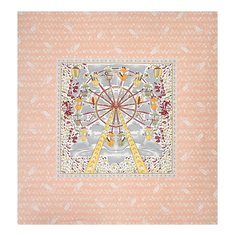 Playday Kids Cotton Bedsheet (Peach) - 160 TC media 3