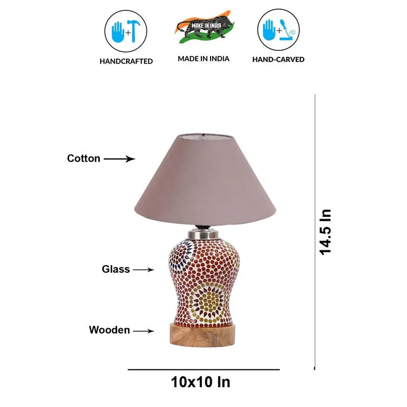 Lumora Wooden Table Lamp - Multicolor media 9