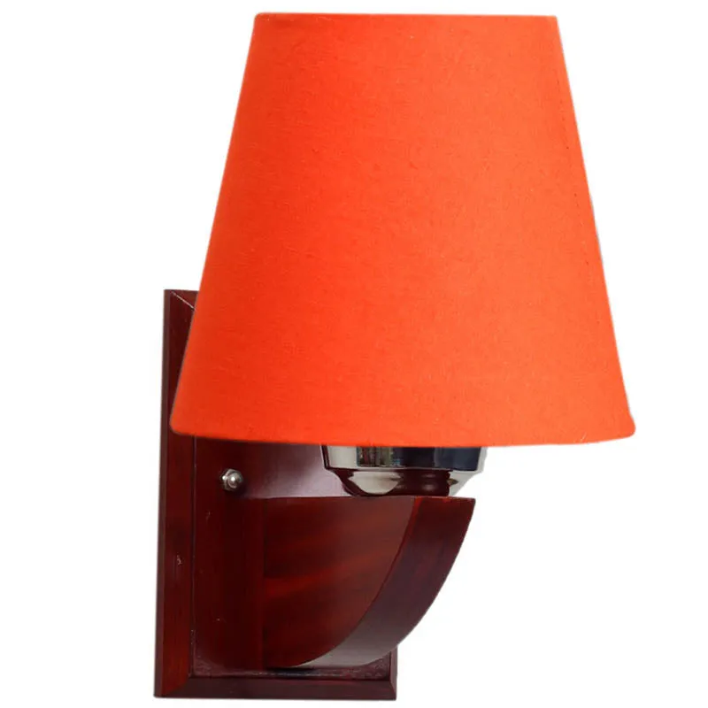LightFawn Conical Wooden Wall Lamp media 5
