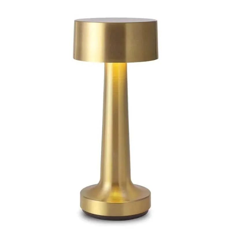 Dumble Troop Metal Table Lamp - Gold media 5