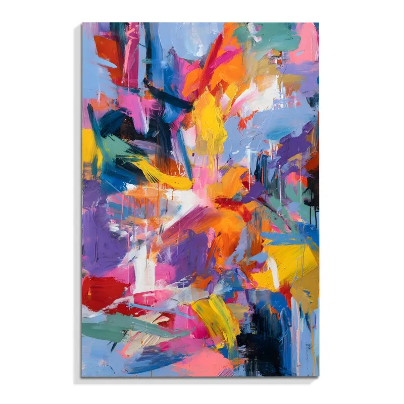 Modern Color Matrix Canvas Wall Art media 3