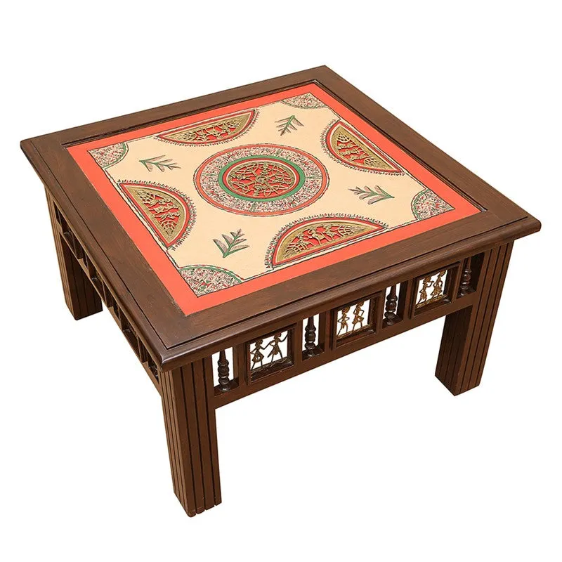 Vaari I Teak Wood Center Table media 4
