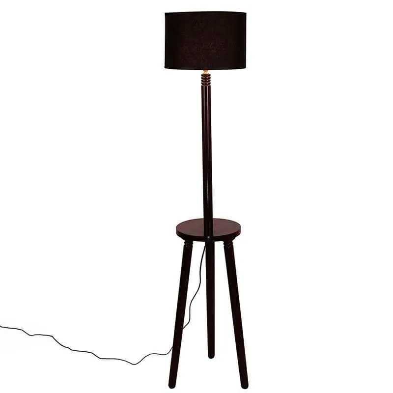 Lightastic Floor Lamp Table - Black media 4