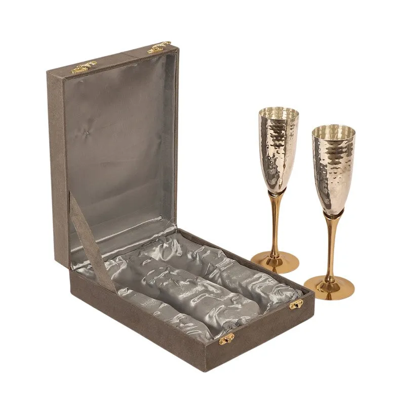 LuxePour Wine & Champagne Glasses (240 mL Each) - Three Piece Set media 6