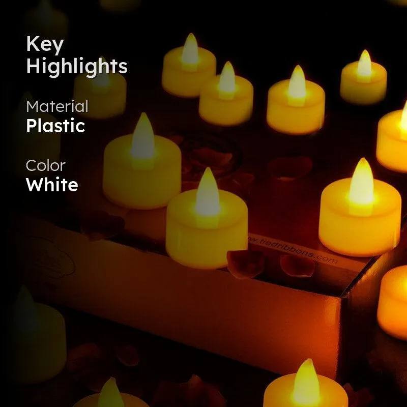 Seiko LED Tealight Candles - Set Of Twenty Four media 2