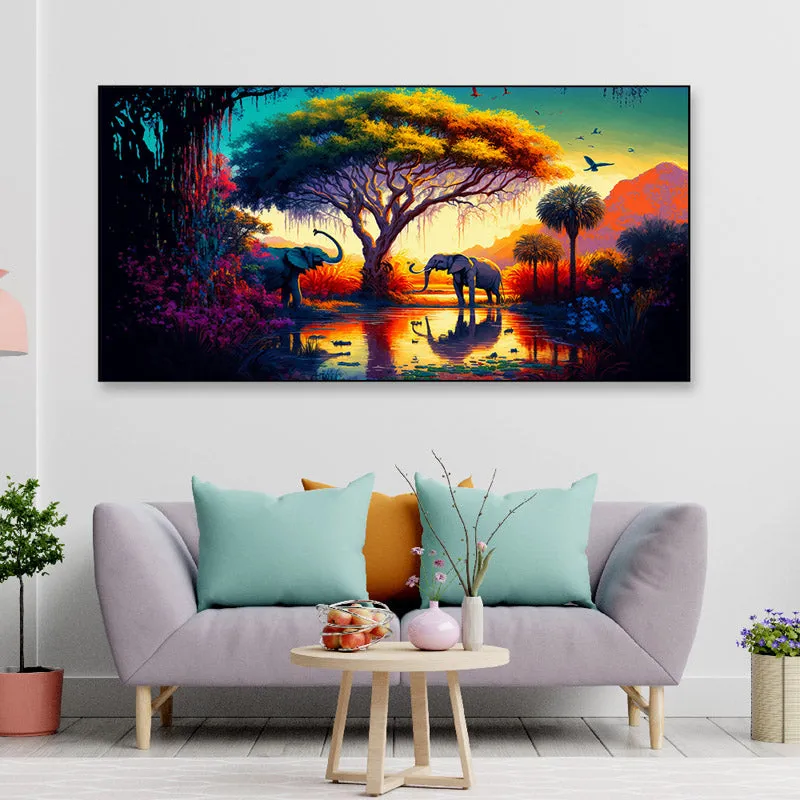 Cybele Magic Islad Canvas Wall Painting media 3