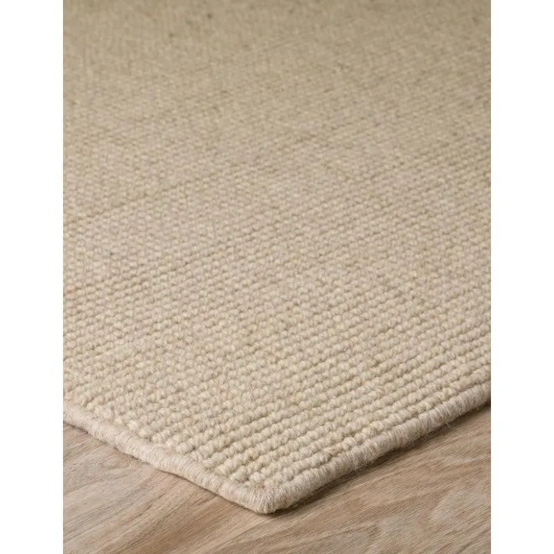 Handloom Hand Loomed Legacy Wool Rug - Oatmeal media 6