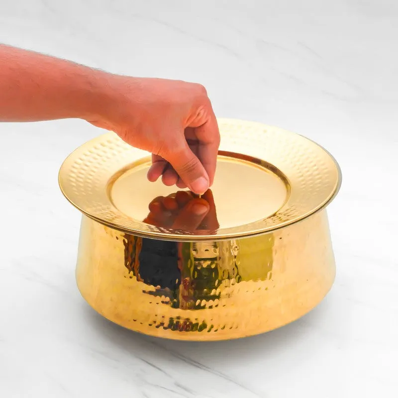 Brinelle Durable Brass Handi - 1200 mL media 4