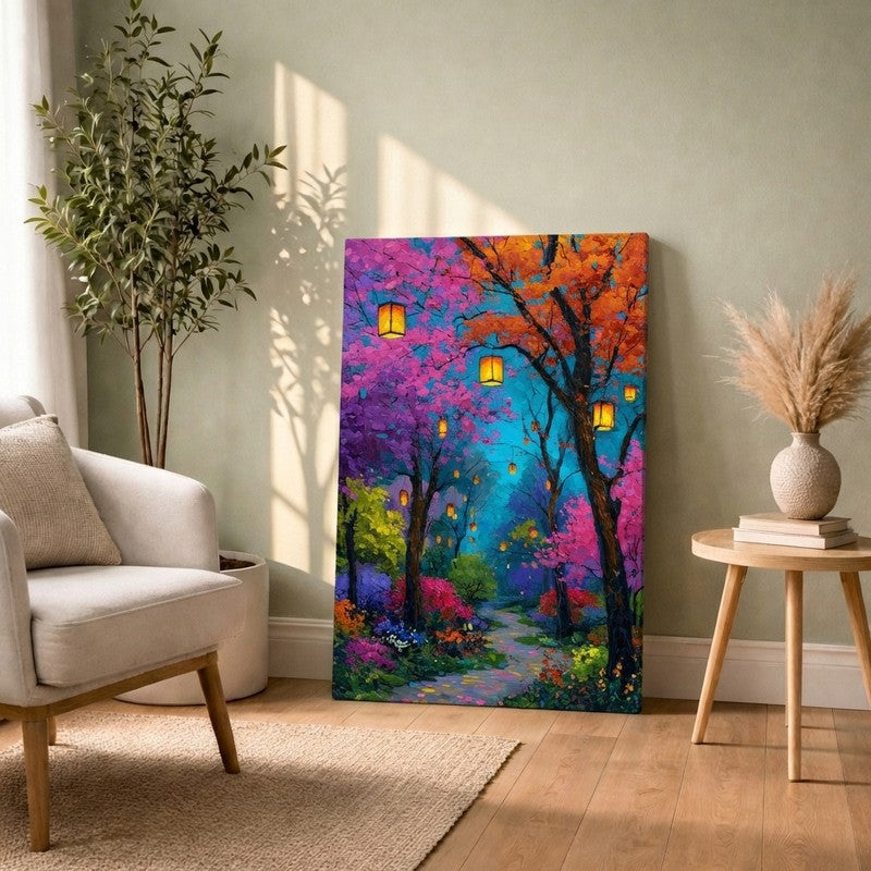 Dreamscape Forest Glow Canvas Wall Art