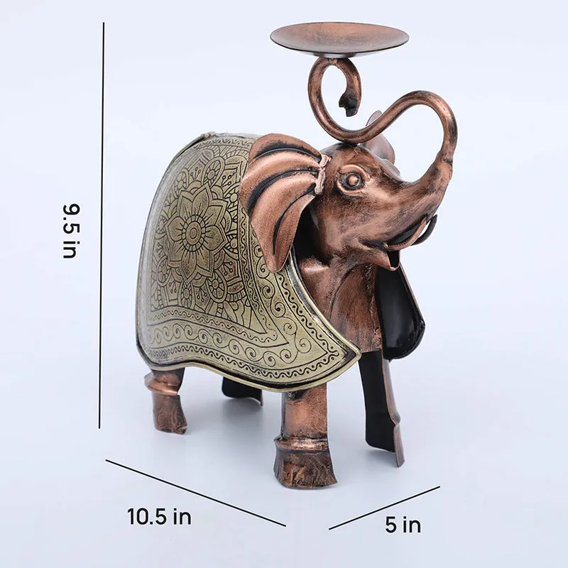 Elephant Salute Tea Light Holder media 7