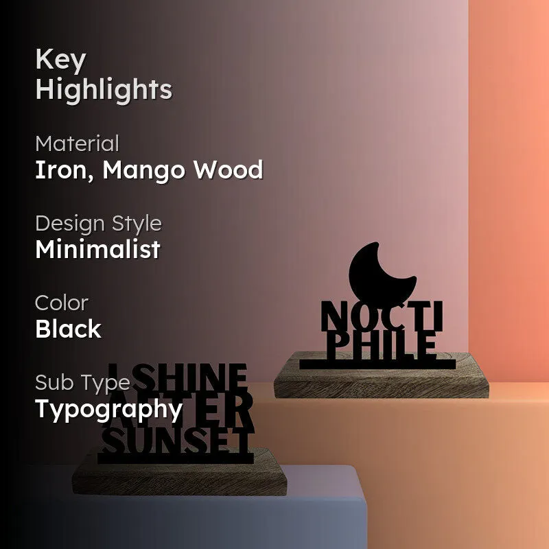 Noctiphile Showpiece - Set Of Two media 2