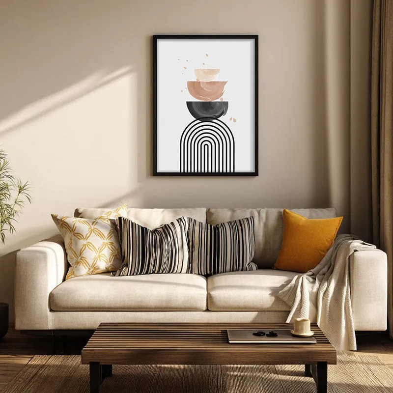 Molten Dreams Archival Canvas Wall Art - Black Frame media 1