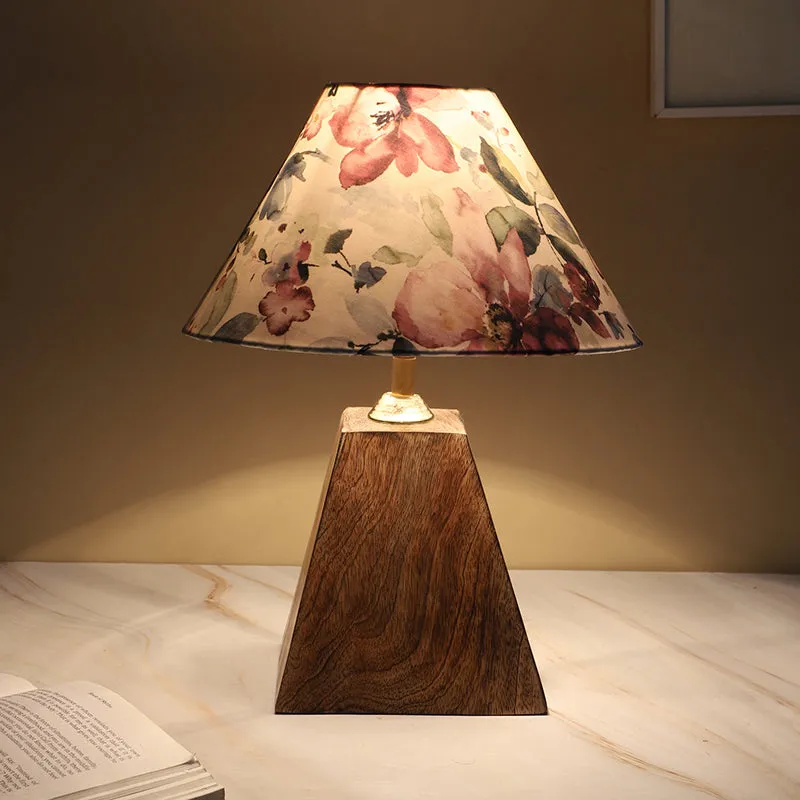 Lumikko Obelisk Mango Wood Table Lamp - Multicolor media 4
