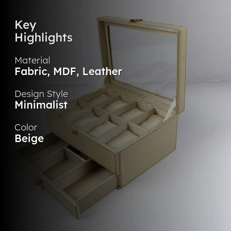 Keeva Storage Box - Beige media 2