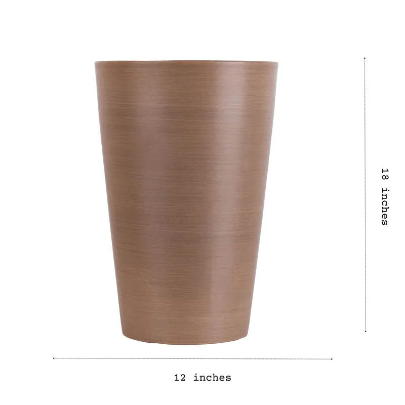 Leaf Loom Planter (Taupe) - 1.5 Feet media 7