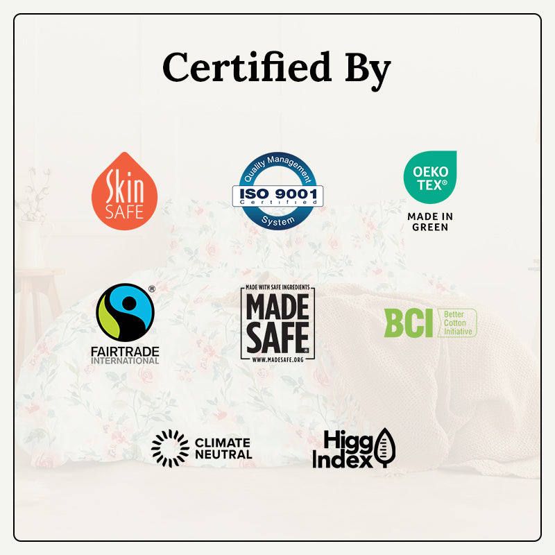Maison Solid Cotton Bedsheet (Beige) - 200 TC media 4