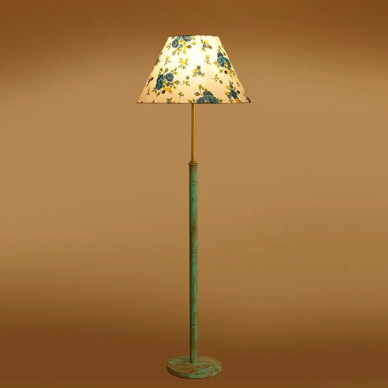 Terra Beam Wooden Floor Lamp - Blue media 7