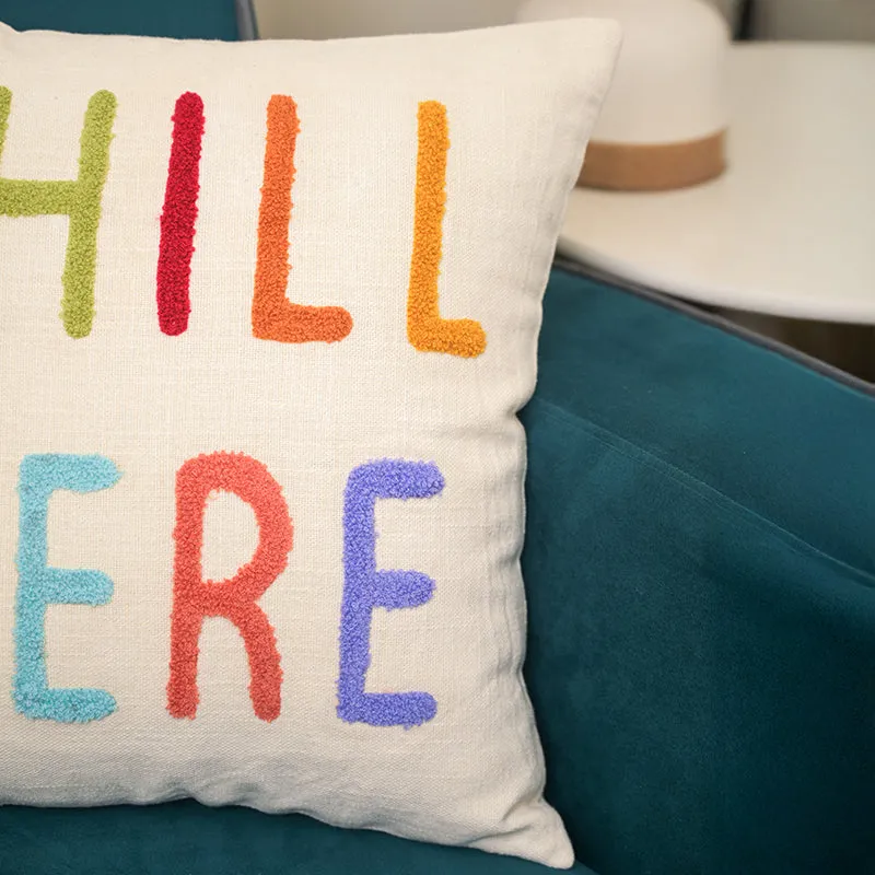 Chill Here Tufted Cushion Cover media 4