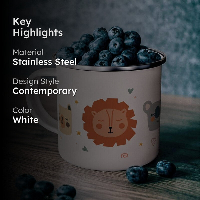 Wild Stainless Steel Coffee Mug (330 mL) media 2