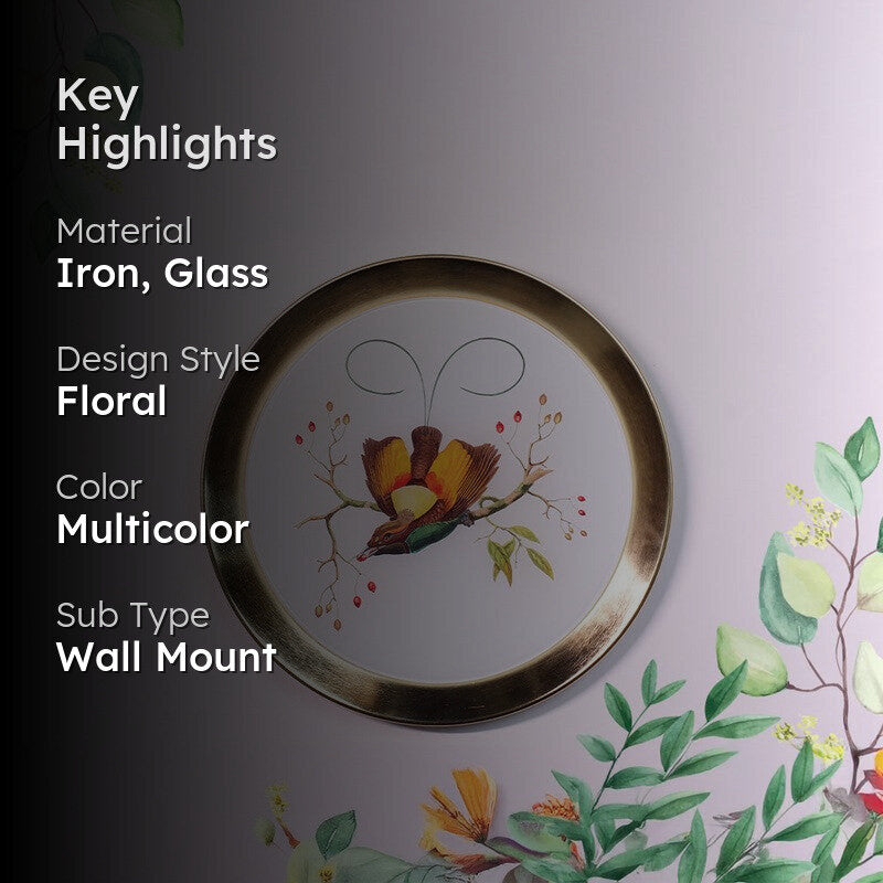Kaleido Charm Enamel Wall Plate media 2