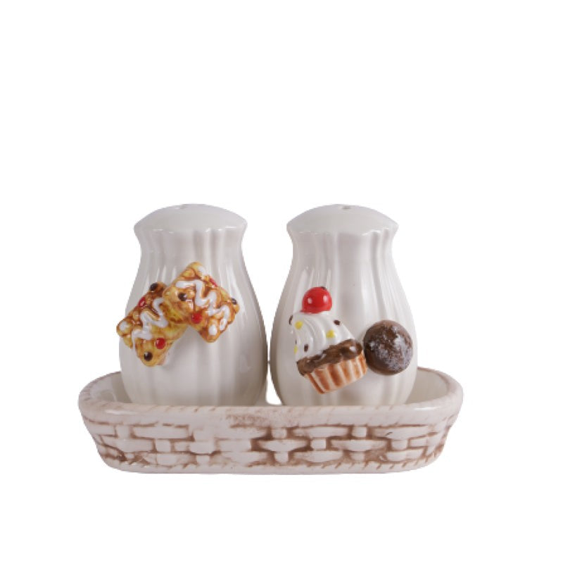 Cookie Tart Salt & Pepper Shaker - Three Piece Set image 6